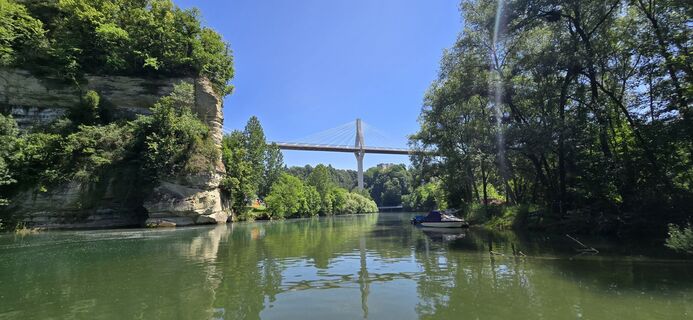 Photo de Zèé le long du parcours
