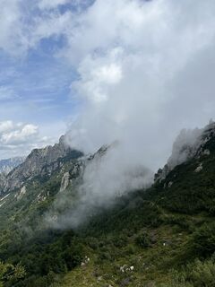 Foto von Nicola Biancardi entlang der Tour