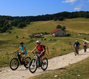 Mountainbike-Strecke 13 Les Plans d'Hotonnes Plateau de Retord – Bugey Süd
