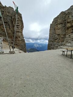 Foto von Adriana Hideg entlang der Tour