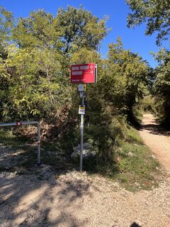 Photo de Hans Felli le long du parcours