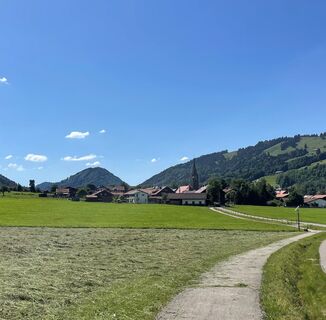 Radweg zwischen Osterdorf und KIrchdorf