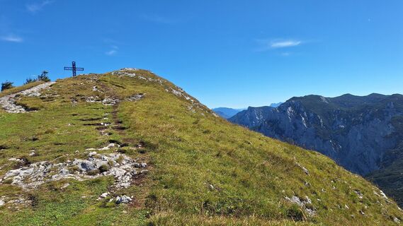 Zdjęcie z David Vogl wzdłuż trasy