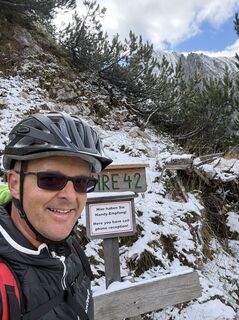 Photo de Philipp Laimgruber le long du parcours