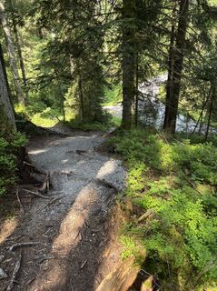 Foto von Dominik Wymann entlang der Tour