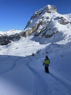 Foto von Alexis Johann entlang der Tour