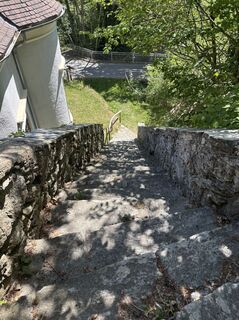 Photo de Franz Schnalzer le long du parcours