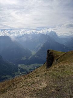 Foto von Maya Stalder entlang der Tour