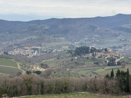 Foto von Nina in Chianti entlang der Tour