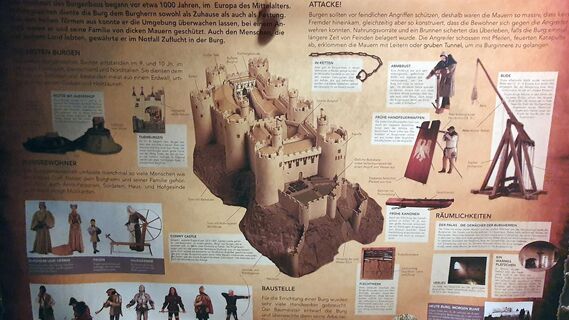 Plan der Burg Reinsberg