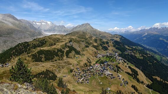 Foto von Thomas entlang der Tour