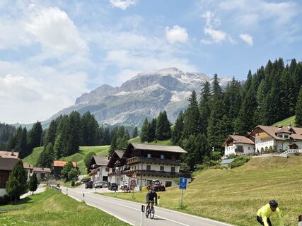 Foto de Gerti Bärnthaler a lo largo del recorrido