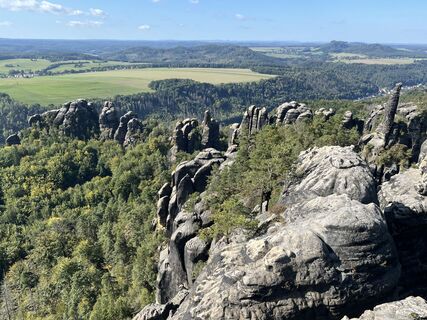 Foto da Michaela Fischer lungo il tour