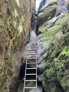 Foto da Michaela Fischer lungo il tour