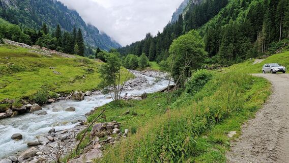 Foto von Gerrit van der Linde entlang der Tour