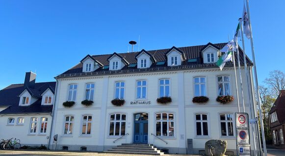 Vordereingang des Visselhöveder Rathauses