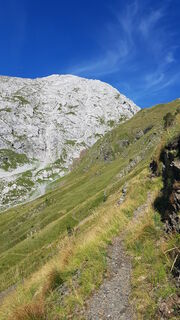 Aufstieg auf die Grüne Schneid