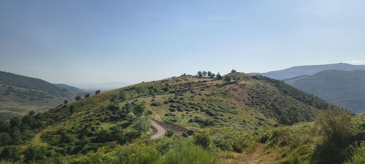 Foto von Peter Fasol entlang der Tour
