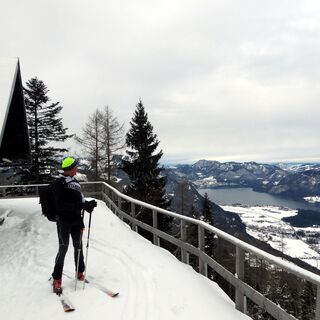 Bleckwandhütte im Winterschlaf.