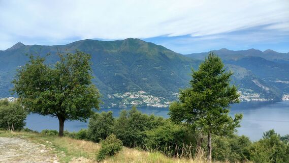 Foto von Silvano Manzoni entlang der Tour
