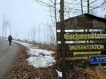 Foto von Grieshofer Gerlinde entlang der Tour