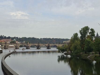 Photo de Sabine Krohn le long du parcours
