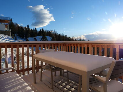 Ferien über den Wolken