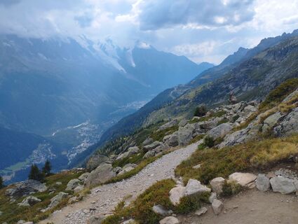 Photo de Ivan Monbailliu le long du parcours