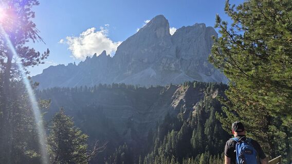 Foto da V Feurstein lungo il tour
