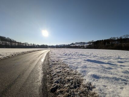 Photo de Stefan Bock le long du parcours
