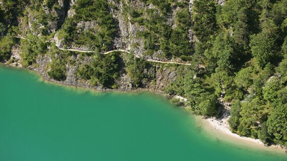 Gaisalmsteig - Wegabschnitt von Pertisau zur Gaisalm