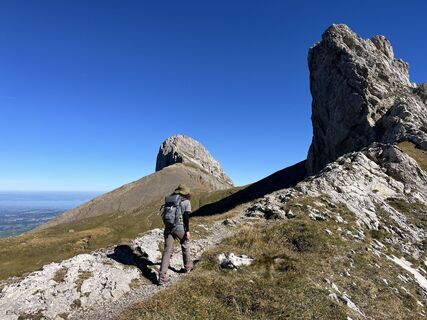 Foto de markus fugel a lo largo del recorrido