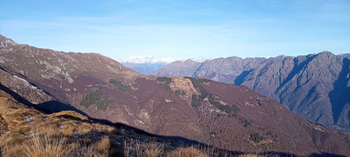 Zdjęcie z Paolo Piralla wzdłuż trasy