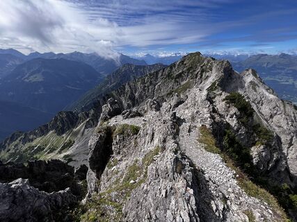 Foto von Maximilian Slee entlang der Tour