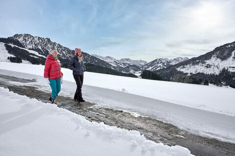 Winterwandern in Jungholz