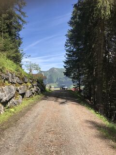 Foto von Dorle Ziegler entlang der Tour