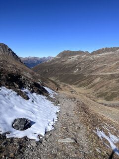 Zdjęcie z Lars Fluetsch wzdłuż trasy