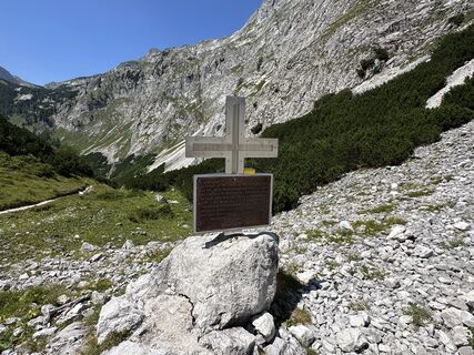 Foto von Franz Trieb entlang der Tour