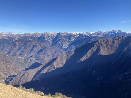 Foto de Marilena Locatelli a lo largo del recorrido