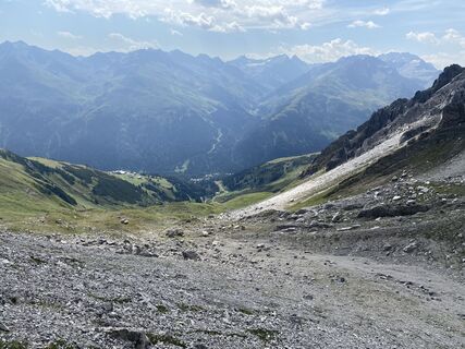 Foto von Johannes Tausch entlang der Tour