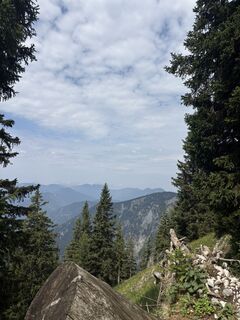 Photo de Lukas Geissler le long du parcours