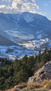 Photo de Klaus Wolfinger le long du parcours