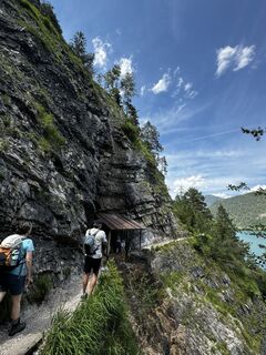 Foto von Gerhard Piglmann entlang der Tour