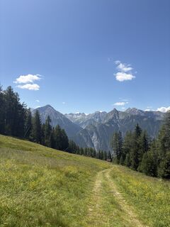 Photo de Egon Dullinger le long du parcours
