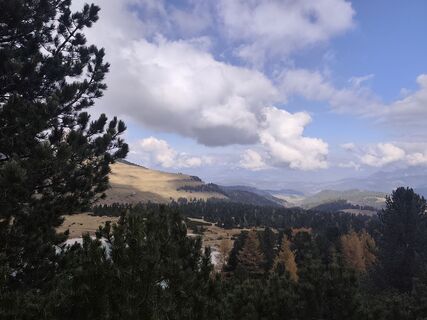 Fotografia z Manuela Zöschg na trase