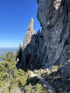 Foto von Daniel Schulze entlang der Tour