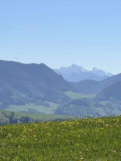 Zdjęcie z Gerlinde Hofer wzdłuż trasy
