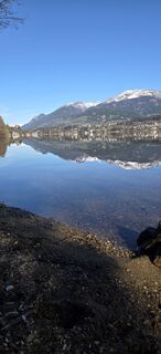 Foto de Elisabeth Walter a lo largo del recorrido