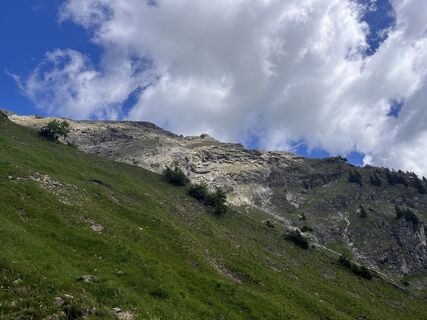 Foto von Matteo Sauter entlang der Tour