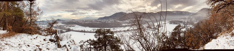 Foto von Robert Gerard entlang der Tour